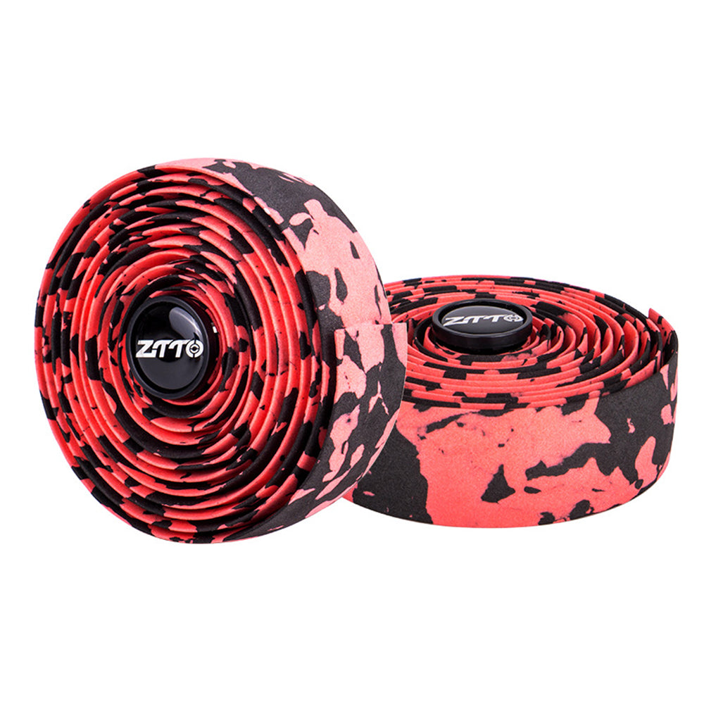 ZTTO CSBD 2Pcs Synthetic Sponge Bicycle Handlebar Tape Shock Absorbing Bike Handlebar Wrap Strap ZTTO CSBD 2Pcs Synthetic Sponge Bicycle Handlebar Tape Shock Absorbing Bike Handlebar Wrap Strap